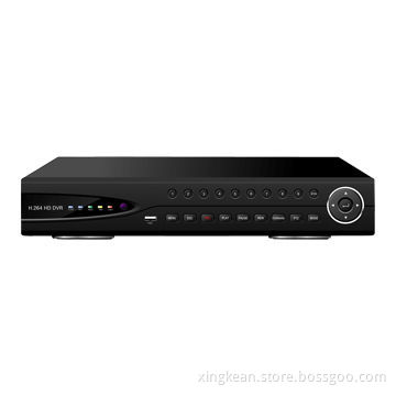 4CH D1 Full Real-time HD DVR with 4CH Alarm Input/Supports Network/USB/SATA Backup